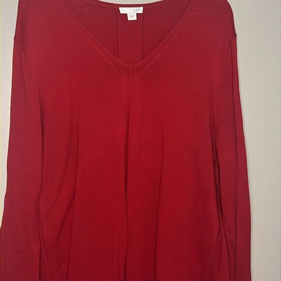 J. Jill lightweight long sleeve sweater size large - Picture 4 of 8